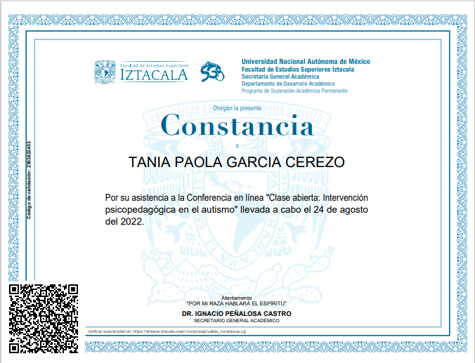 Certificado